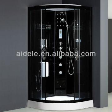 High quality low tray stean shower room cabin with massage CE certificate from china