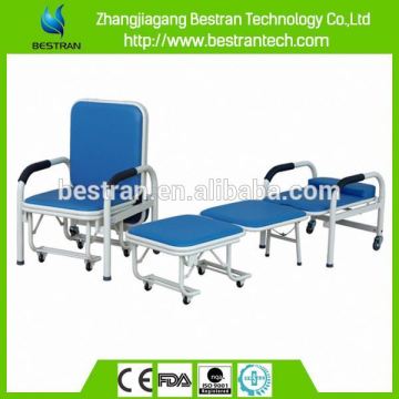 BT-CN001 hospital furniture cheap folding folding cushion chair bed