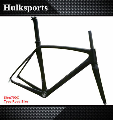 700C carbon frame bike racing carbon road bicycle frame carbon aero road frame