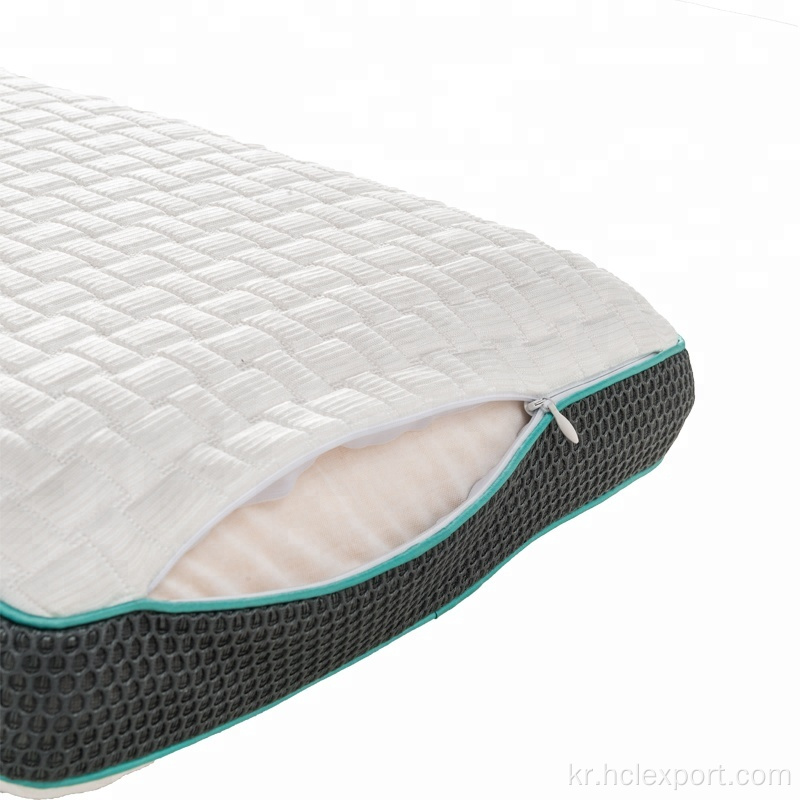 잠자는 아기 100% 자연 라텍스 거품 베개