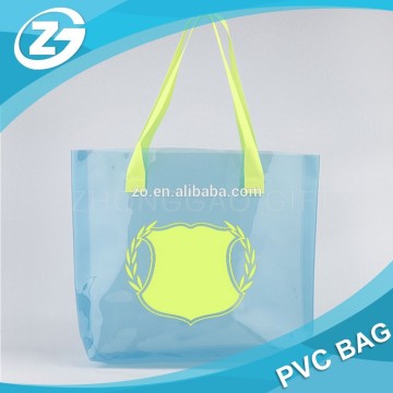 Clean fashion PVC tote bag/ fashion tote bag vinyl/vinyl fashion tote bags