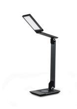 large light-emitting panel desk lamp
