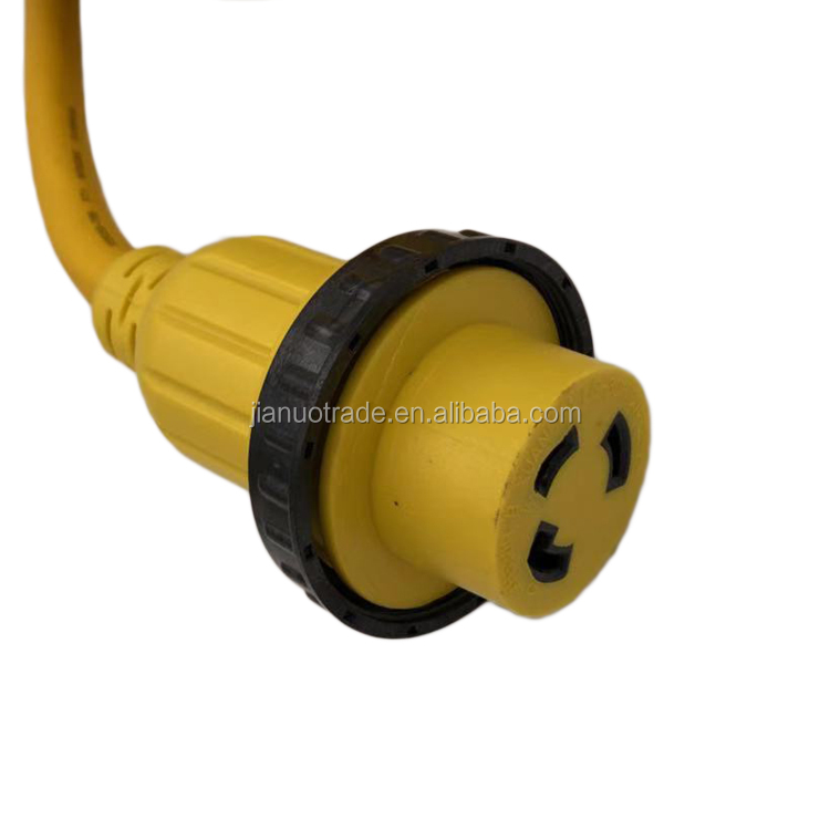 30A Marine Shore Power Cord set with Indicator Light