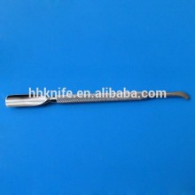 stainless steel double ended cuticle pusher
