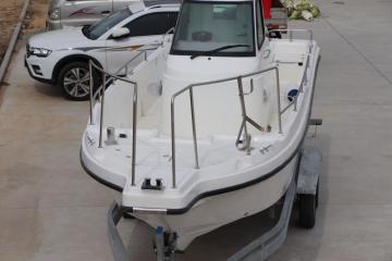 speed racing and fishing fiberglass cabin boat