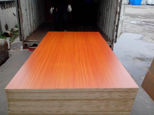 Beech / ceri / Walnut / hitam bijirin kayu Oak warna Melamine MDF