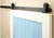 wood sliding barn door hardware set