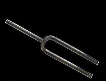 Clear crystal tuning fork small