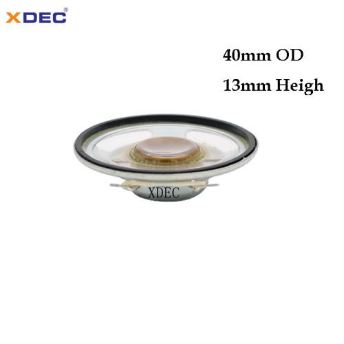 40mm waterproof IP56 4ohm 5w multiemdia speaker