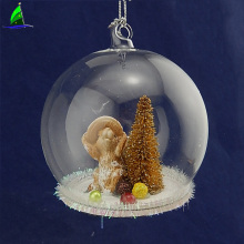 glass ball with squirrel for Christmas gift