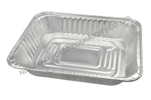 Aluminium foil half size pan rectangular
