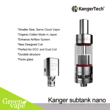 2015 Kanger New Arrival Kanger Sub tank RBA Atomizer Sub tank Nano Kangertech Atomizer