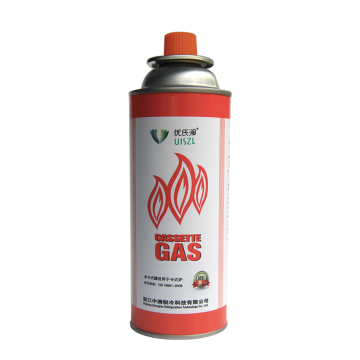 Cassette gas stove gas