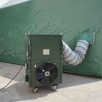Fast Easy Installation Cooling System for Military Shelter