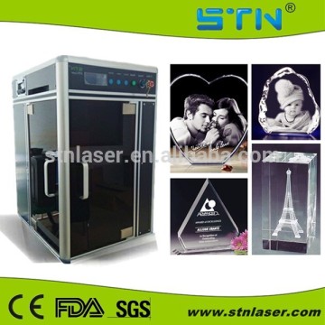 2D 3D Crystal laser engraving machine