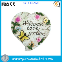 Heart shaped welcome garden Stepping Stones