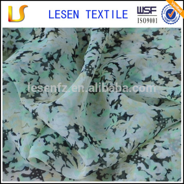 Polyester rotary screen printed fabric