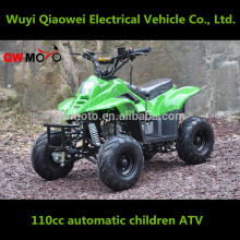 QWMOTO 110cc ATV plastic body automatic 4 wheeler ATV 50cc 110cc ATV quad bike mini moto110cc for sale