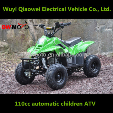 QWMOTO 110cc ATV plastic body automatic 4 wheeler ATV 50cc 110cc ATV quad bike mini moto110cc for sale