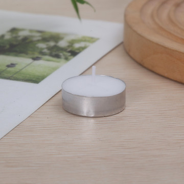 12g White Tealight Candle Bulk in Plastic bag