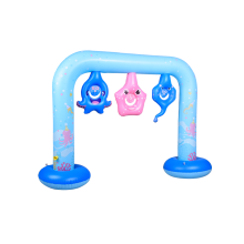 Ny design uppblåsbara båge sprinklers vatten spel leksak