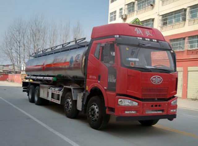 JIEFANG FAW 8X4 24000Litres ناقلة سبائك الألومنيوم