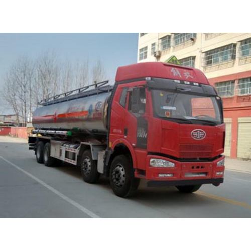 เรือบรรทุกน้ำมันหล่อลื่นอลูมิเนียม JIEFANG FAW 8X4 24000Litres