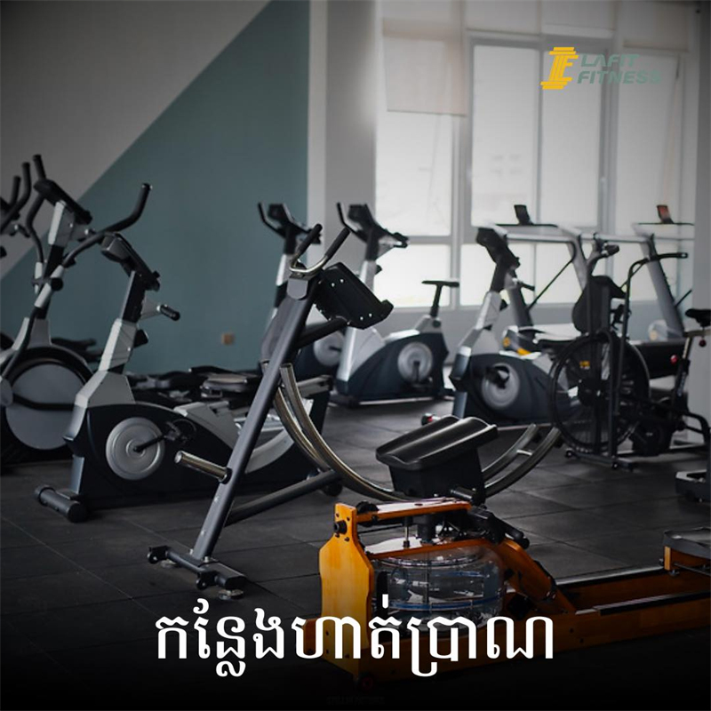 Cambodia High end hotel gym -Lafit fitness 350sqm (1)