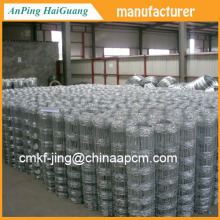 Galvanized ranch rail fence and cattle fence