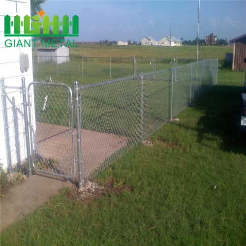 PVC Black Chain Link Fence voor grasland