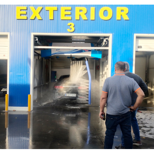 Leisuwash 360 automatic car wash installation