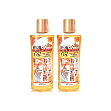 ธรรมชาติที่กำหนดเองแบบธรรมชาติไวท์เทนนิ่ง Anti-Aging Spots Oil Oil Turmeric Facial Face Oil Oil