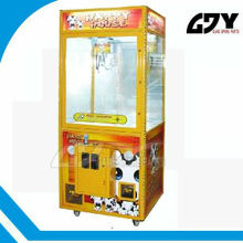 funy Dog Crane machine, low price prize vending machine/toy crane machine