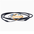 2F LC-FC SM SX Armored TPU Armoured Fiber Jumper Cable