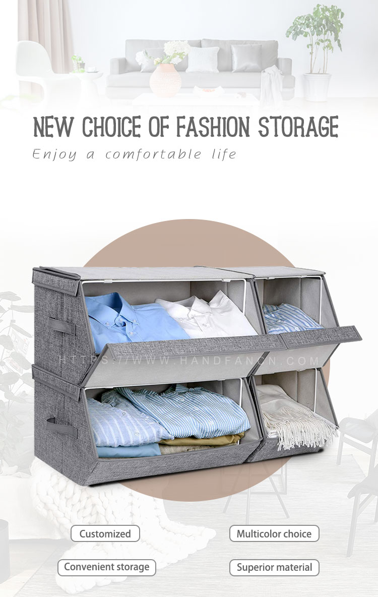 Portable fabric wardrobe Closet storage and organizers with low price