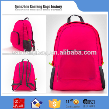 foldable nylon backpack