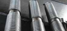Grooved alloy steel roll