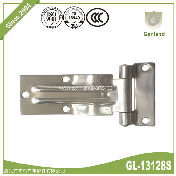 Truck door hinge polished stainless steel 180 length