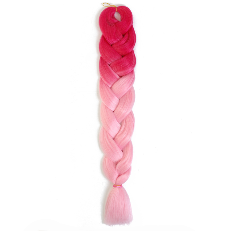 32 Inch 165G High Temperature Fiber Two Tone Color Synthetic Hair Ultra Jumbo Braid