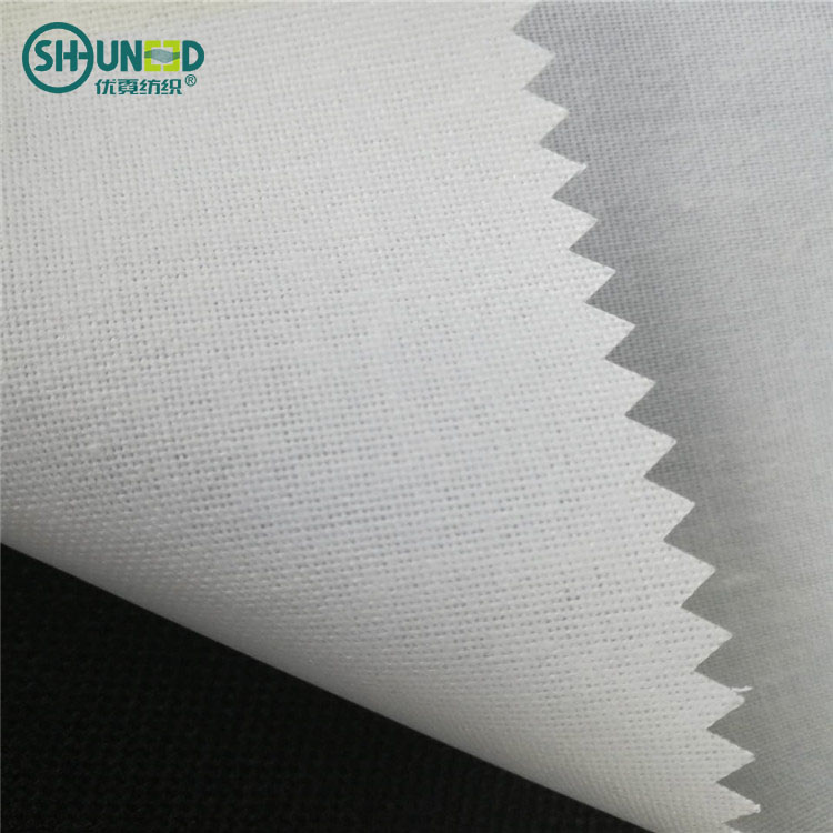 Arabic Thobe / Muslim Men Clothes Cotton Interlining Stiff Hard Hand Feeling Thobe Abaya Clothes Fusible Interfacing