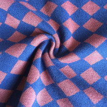 Tencel cotton rhombus Jacquard fabric