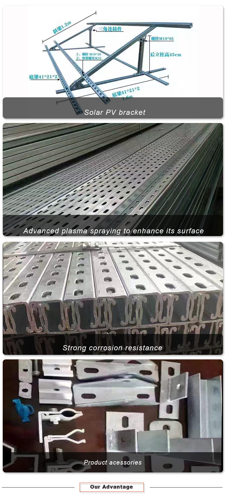 steel l frame bracket c steel channel design price per kg