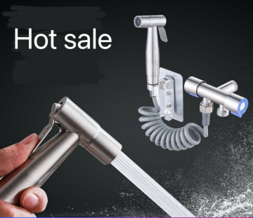 Dual Functions Toilet Flushing Spray Gun