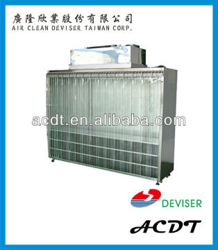 Cleanroom laminar flow garment storage cabinet