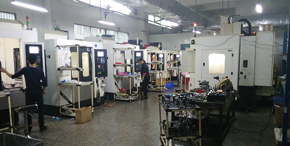 CNC Milling machining room