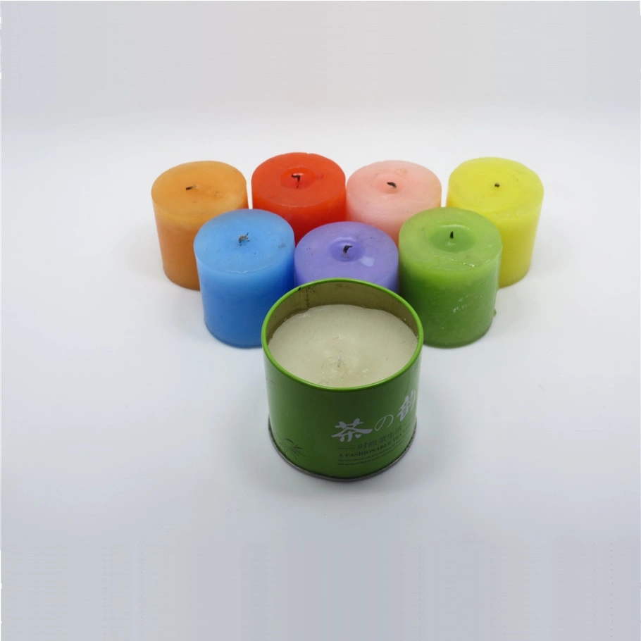 Decorative Pillar Wax Candle for Household and Party Use
