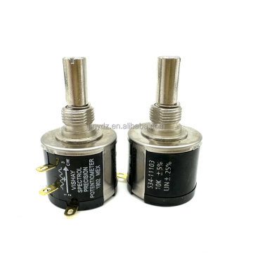 Vishay Precision Multi Turn Potentiometer 534-11 Series