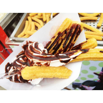 เครื่องทำไฟฟ้า churros พร้อมทอด 3L และ 12L ในโรงงาน NP-285