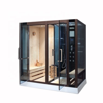 Acrylic One-Person Steam Sauna Room/Shower Enclosure