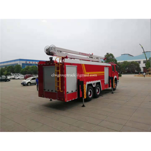 HOWO 6X4 water foam fire fighting tank truck